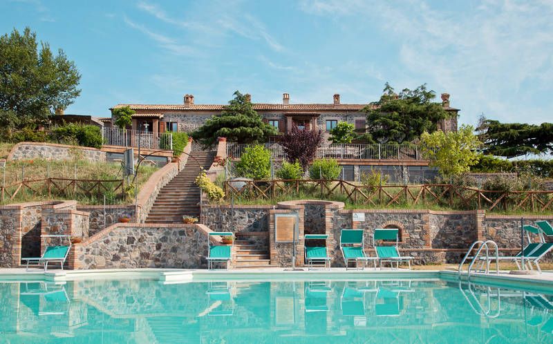 Vakantie agriturismo 2 tot 4 pers Bolsena. Italië