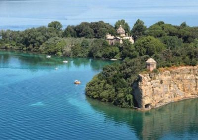 huisje castello 3 - Middeleeuws vakantiehuisje 2 pers Bolsena. Italië