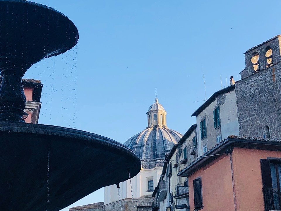 Monte - Wandeldag 1 winter wandelen van Montefiascone naar Bolsena.