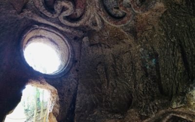 Winter hiking day 5 Bolsena. Hermitage and hermit cave.
