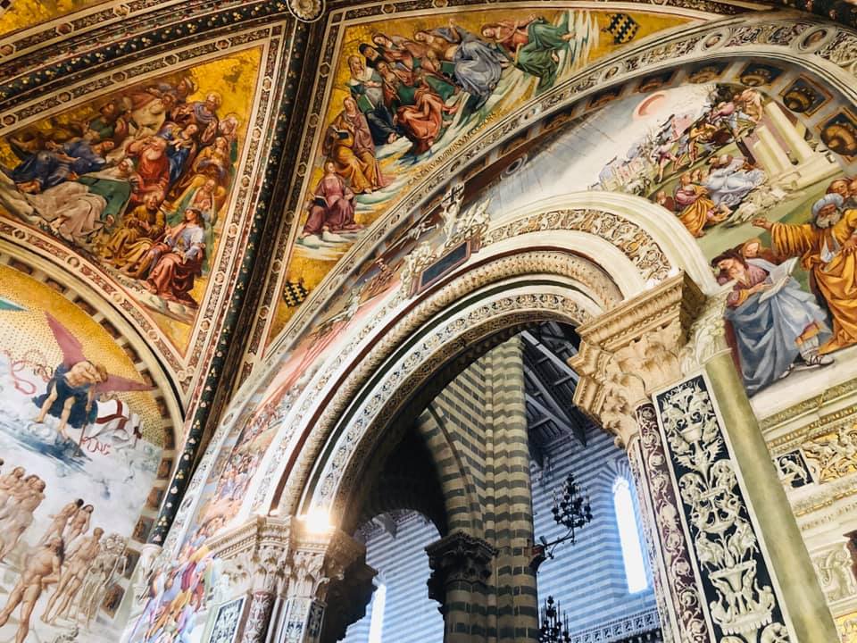luca 6 - Orvieto de dom met fresco`s van Luca Signorelli.
