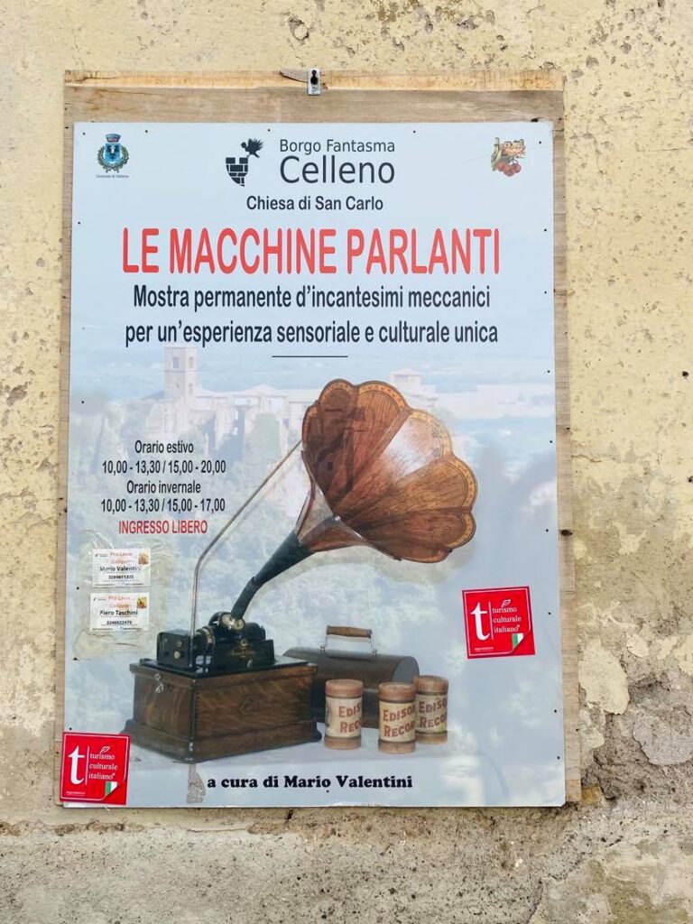 Il borgo fantasma Celleno 2 - Volg de Rode Schoentjes in Celleno