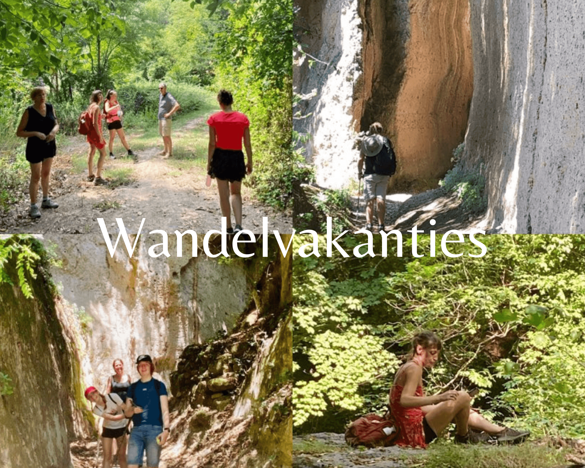 Wandelvakanties volg de rode schoentjes