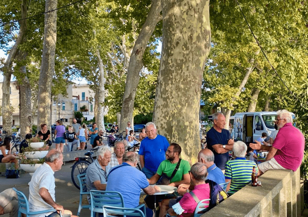 bomen - Een statige laan in Bolsena voor bomenknuffelaars
